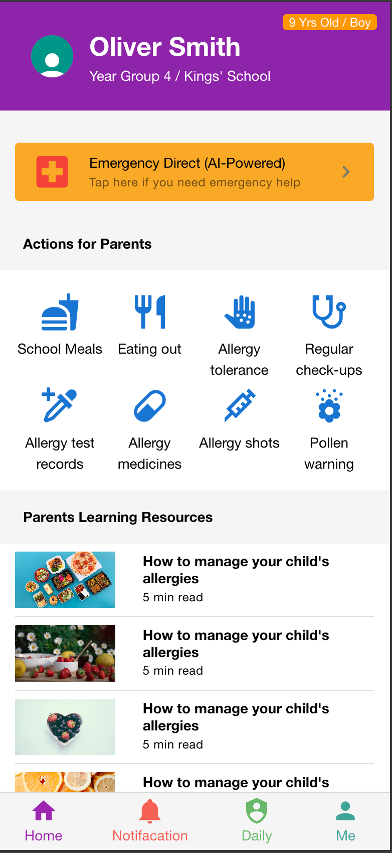 3. Parent Portal